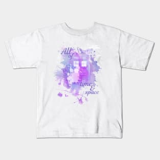 All of Time & Space Kids T-Shirt